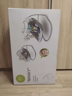 Шезлонг-качели Kinderkraft Minky