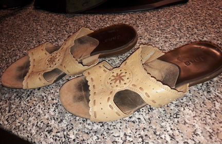 Тапочки-Шлепанцы Jana чистая кожа 42 размер