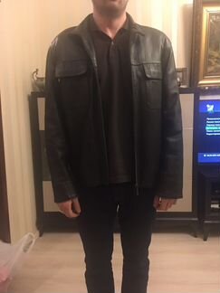 Куртка кожаная новая