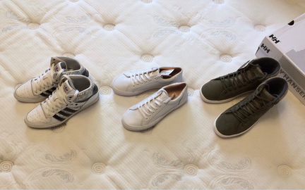 Helly Hansen, Adidas, Pull and Bear кожаные