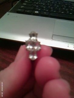 Продам бижутерию(серьги из серебра и аквамарина