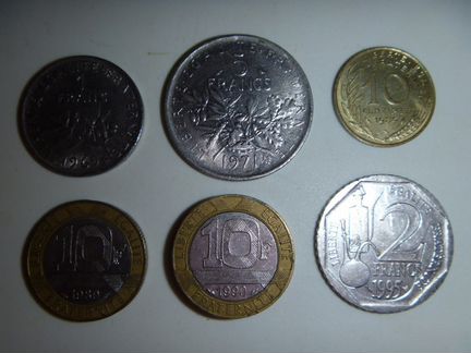 Монеты Франции