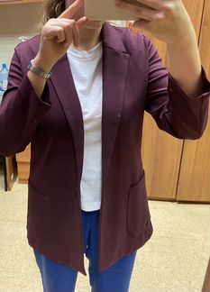 Пиджак бордовый United Colors of Benetton