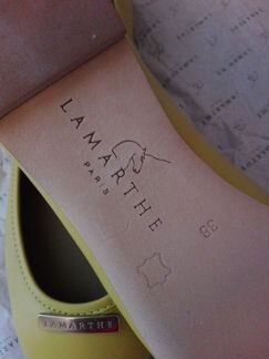 Балетки Lamartch р.36-36,5 новые