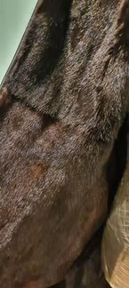 Пальто кожаное с норковым подкладом Brioni