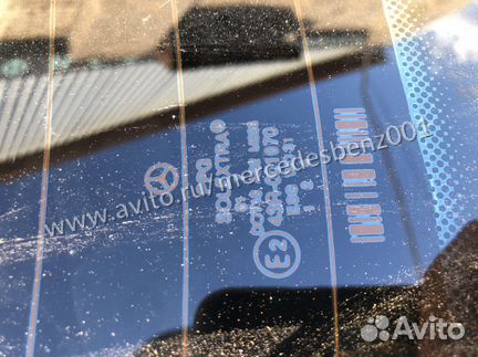 Заднее стекло для Мерседес w210 оригинал