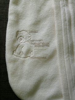 Утепленный флисовый конверт для новорожденного