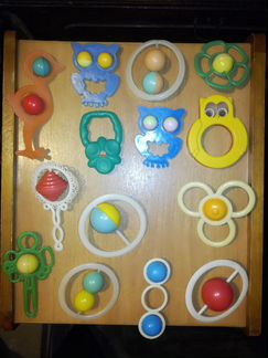 Детские погремушки периода СССР