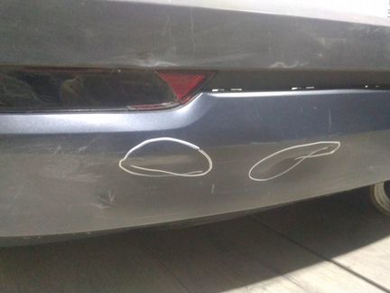 Бампер задний Рено Карок Renault Karoq