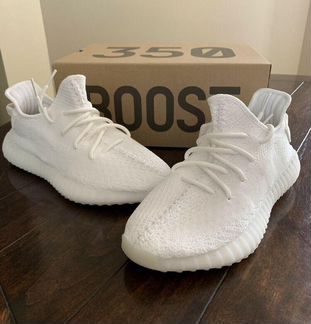Кроссовки Adidas Yeezy Boost 350 v2 белые