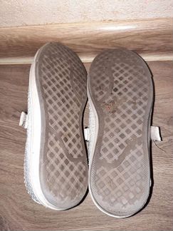 Туфли белые детские fauaretti