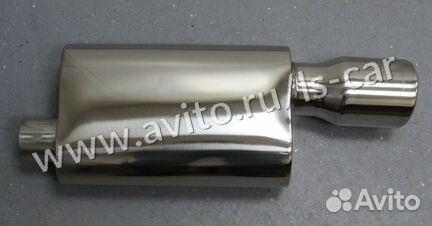 Глушитель прямоточный спортивный A0638