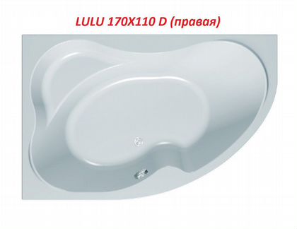 Акриловая ванна Kolpa San Lulu 170X110 D