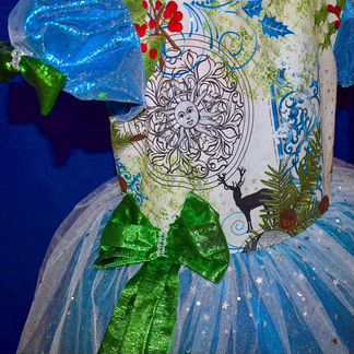 Новогоднее Платье Золушки для девочки