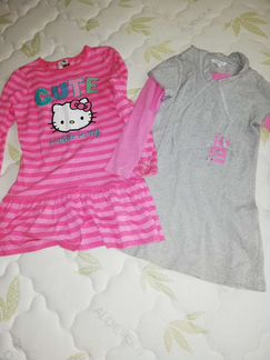 2 платья д/девочки, 7 лет, р. 122