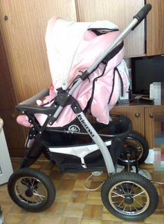 Продаю коляску Тедди 2в1 Princessa рс розовая б/у