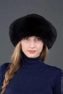 Боярка из песца и жаккарда