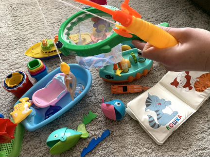 Игрушки в ванну