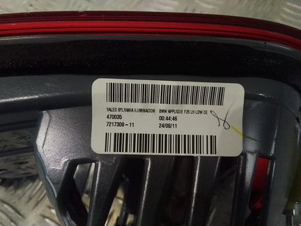 Фонарь багажника для BMW X3 (F25) 63217217309