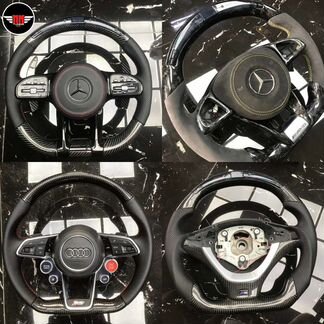 Руль карбон с тахометром AMG RS M