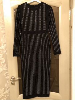 Платье со стразами