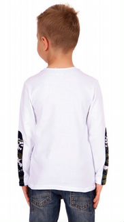 Футболка с длинным рукавом Апрель, 110-116 см