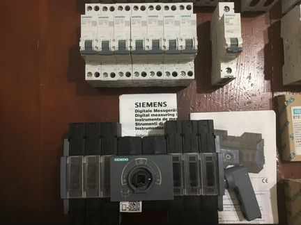 Автоматы Siemens вольтметры амперметры