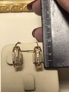 Золотые серьги