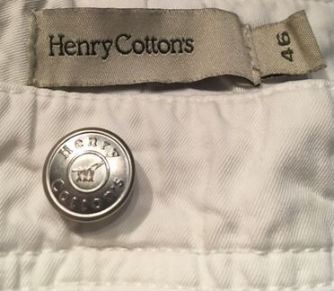Шорты белые made IN hungary, Henry Cotton’s