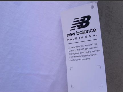 Футболки New Balance - made in USA