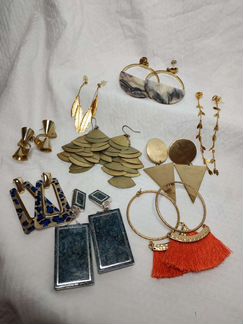 Серьги бижутерия