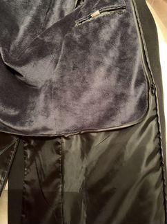 Пальто мужское с капюшоном и подкладкой