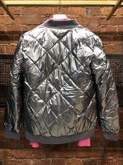 Бомбер off white