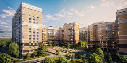 2-к квартира, 38.1 м², 1/14 эт.