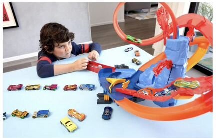 Трасса Hot wheels Вулкан