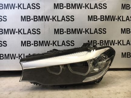 Левая фара Бмв Г30 5-серии Лед