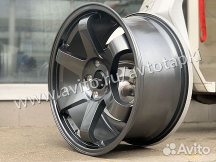 Диски R18 5x108 Work TE37 графит