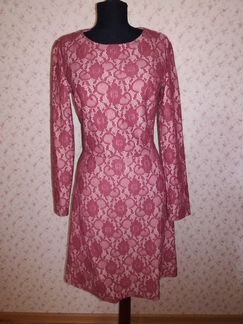 Платье кружевное на трикотажной подкладке 42-46