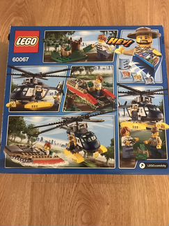 Конструктор lego City Погоня на полицейскими 60067