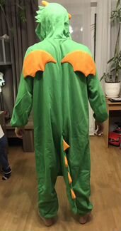 Кигуруми дракон (зеленый)