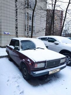 ВАЗ 2107 1.5 МТ, 2002, битый, 60 000 км