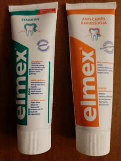 Зубная паста Dentalux и Elmex