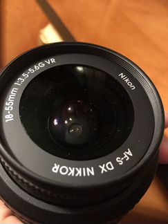 Объектив Nikon Nikkor DX AF-S 18-55 mm 1:3.5-5.6G
