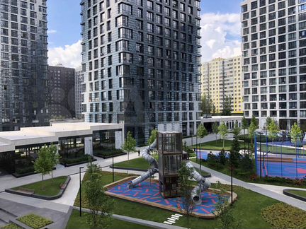 3-к квартира, 90.2 м², 4/18 эт.