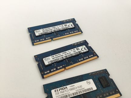 Оперативная память Hynix DDR3 1600 и Elpida DDR3 1