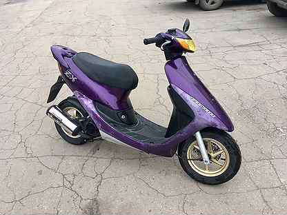 Honda Dio 28zx сине фиолетовый