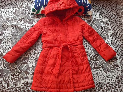 Пальто для девочки р. 122