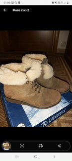 Зимние ботинки GUT, нат.мех, 36 размер