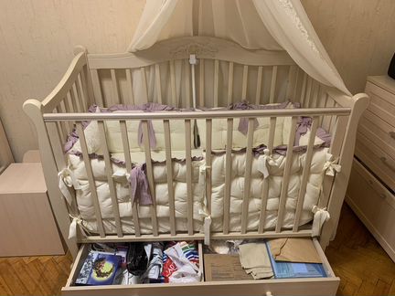 Детская кроватка гандылян моника