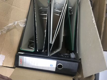 Папки канцелярские с арочным механизмом